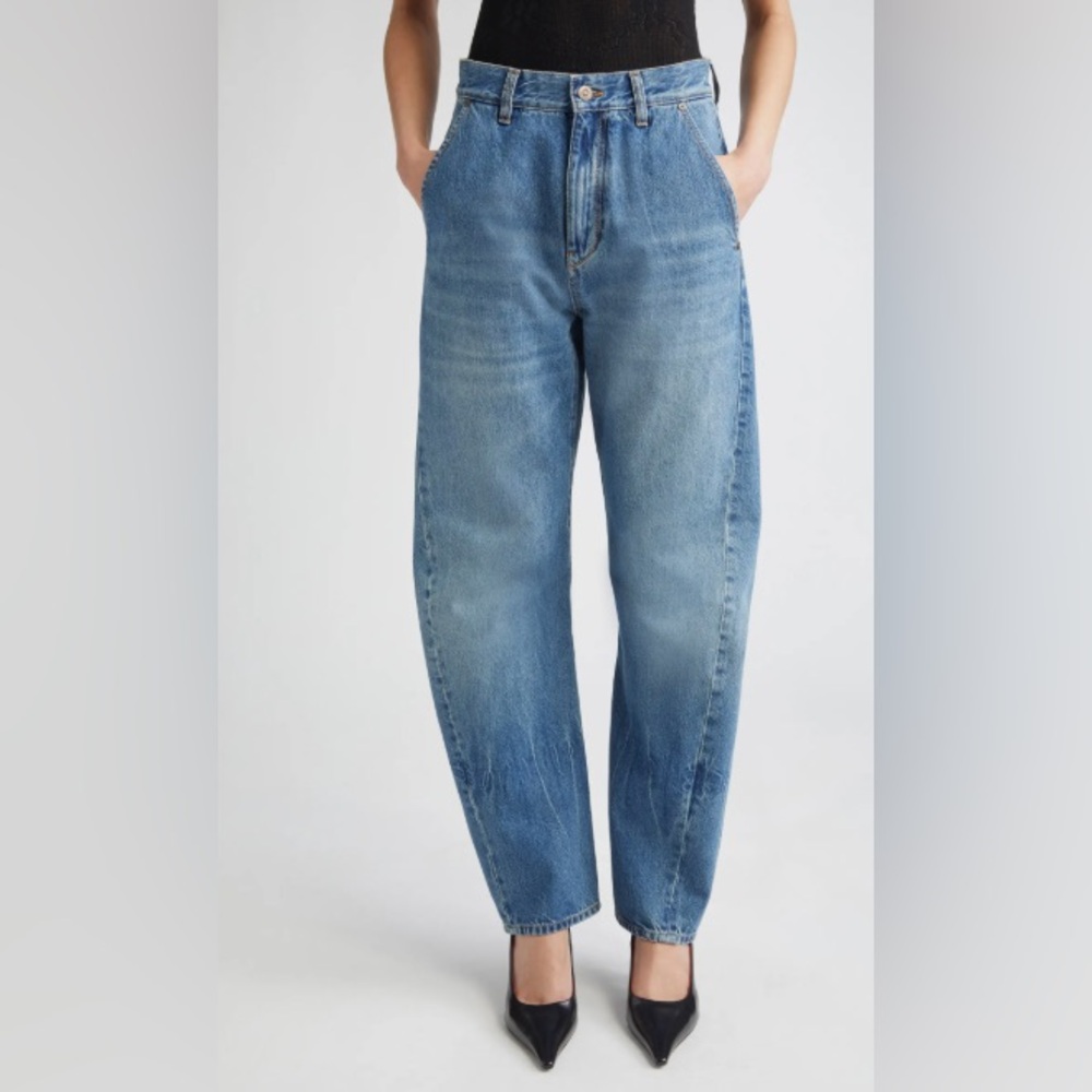 Victoria Beckham Twisted Slouch Jeans